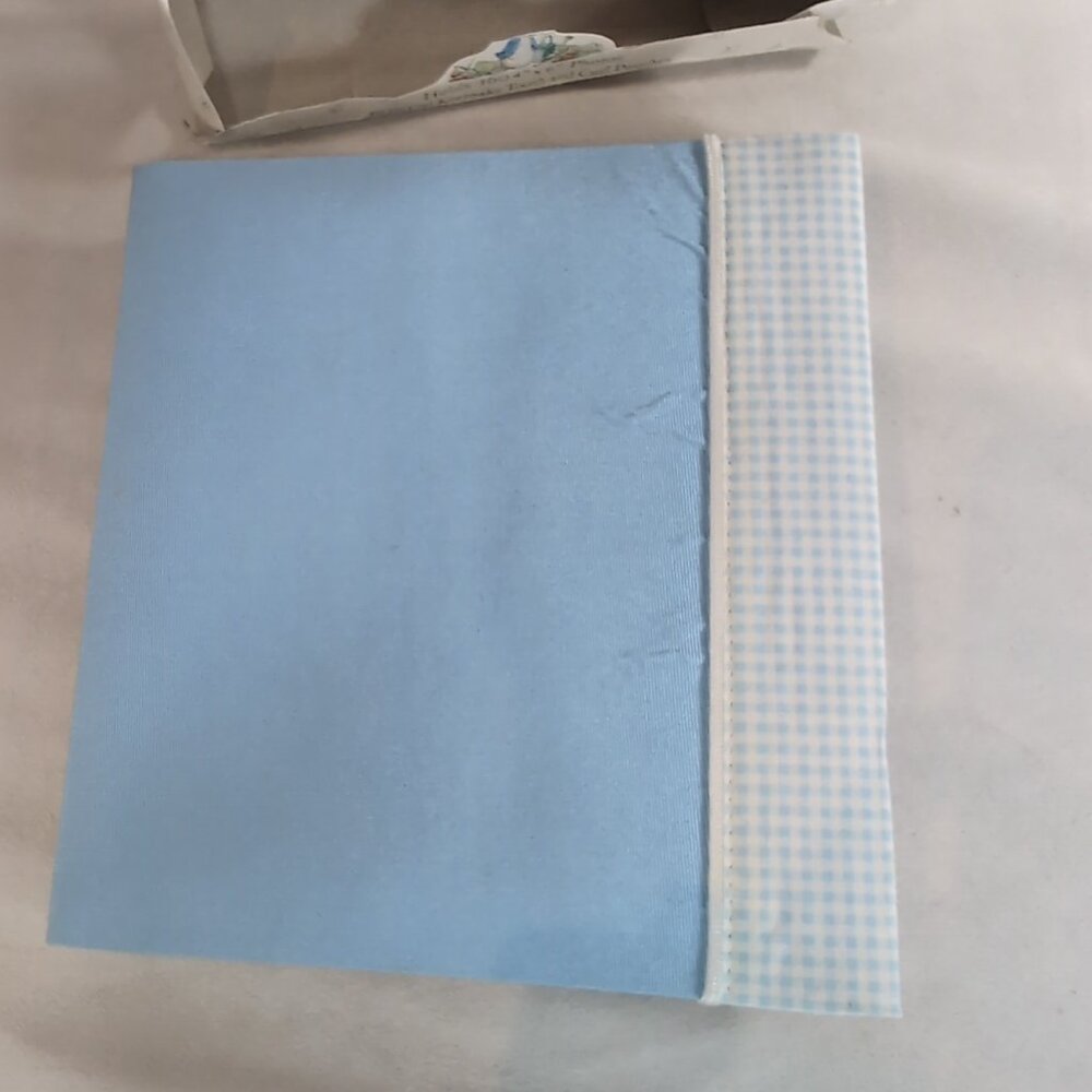 Beatrix Potter Photo Album Rabbit Baby's Blue 160 4"x6" Tooth Curl Pouch 2004 - Picture 5 of 9